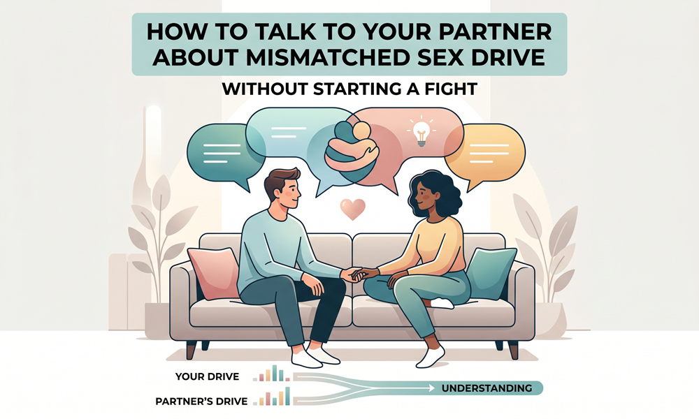 How to Talk to Your Partner About Mismatched Sex Drive Without Starting a Fight