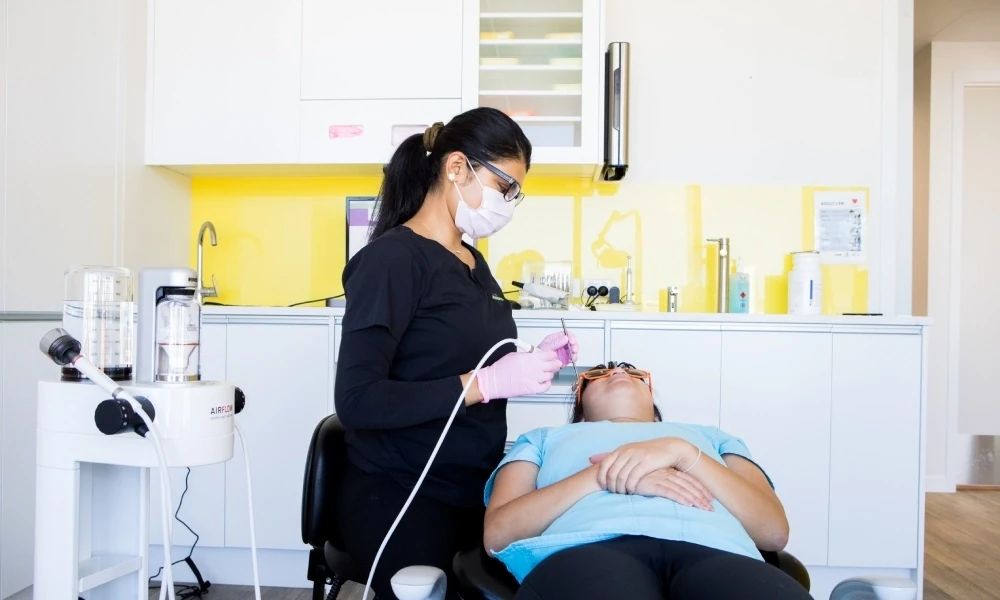 What aftercare is needed after smile correction at a dental clinic?